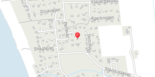 Trafikstøjkort på Perlevej 11, . , 4200 Slagelse