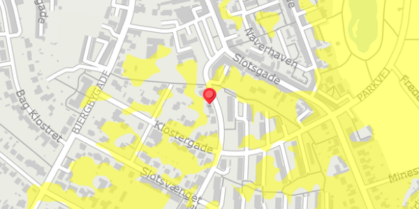 Trafikstøjkort på Priorgade 6A, 4200 Slagelse
