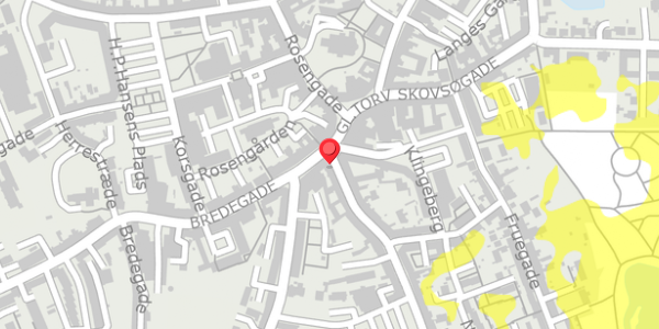 Trafikstøjkort på Slotsgade 2A, . , 4200 Slagelse
