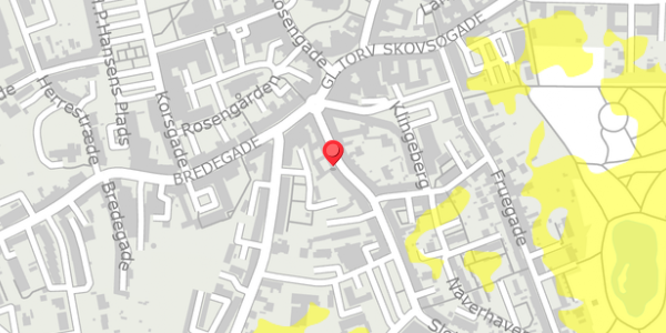 Trafikstøjkort på Slotsgade 8C, . , 4200 Slagelse