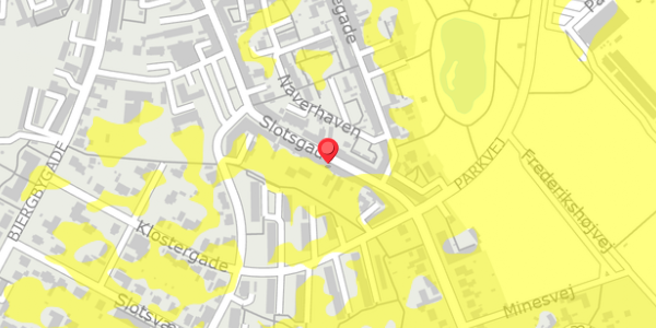 Trafikstøjkort på Slotsgade 40C, . , 4200 Slagelse