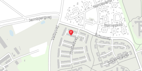 Trafikstøjkort på Thistedvej 16, 4200 Slagelse
