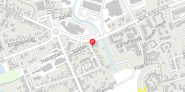 Trafikstøjkort på Volden 12, 4200 Slagelse