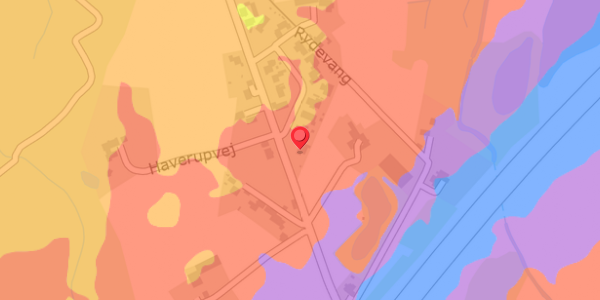 Trafikstøjkort på Rydevang 19, 4180 Sorø
