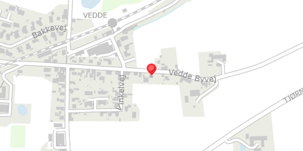 Trafikstøjkort på Vedde Byvej 13, 4295 Stenlille