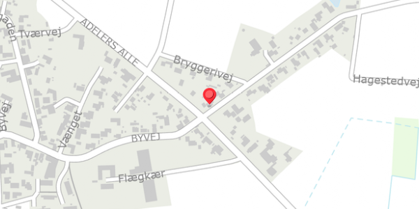 Trafikstøjkort på Hagestedvej 1, . , 4532 Gislinge