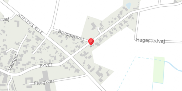 Trafikstøjkort på Hagestedvej 4, 4532 Gislinge