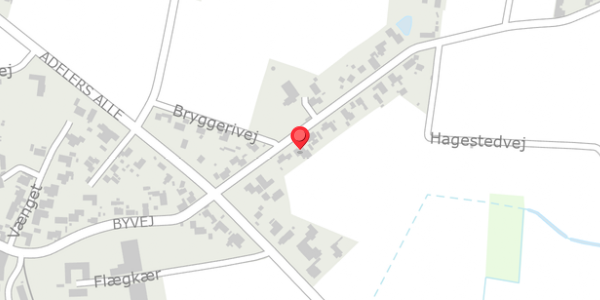 Trafikstøjkort på Hagestedvej 6, . , 4532 Gislinge