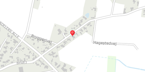 Trafikstøjkort på Hagestedvej 14, . , 4532 Gislinge