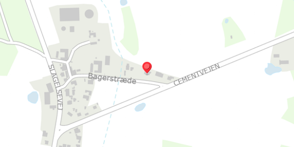 Trafikstøjkort på Bagerstræde 11, . , 4450 Jyderup