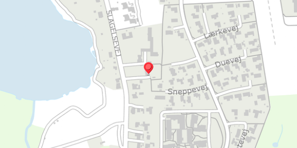 Trafikstøjkort på Slagelsevej 23, . , 4450 Jyderup