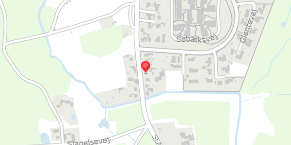 Trafikstøjkort på Slagelsevej 49, 4450 Jyderup