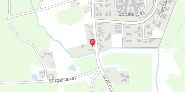 Trafikstøjkort på Slagelsevej 50, . , 4450 Jyderup
