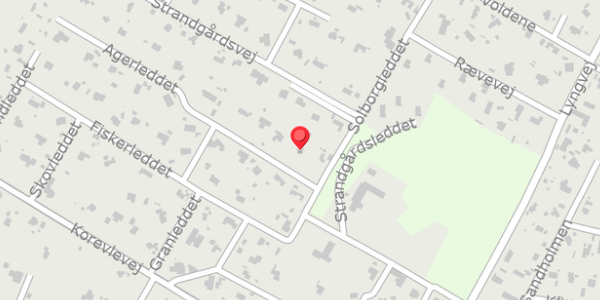 Trafikstøjkort på Agerleddet 4, . , 4560 Vig