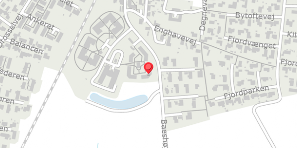 Trafikstøjkort på Engparken 9, 4560 Vig