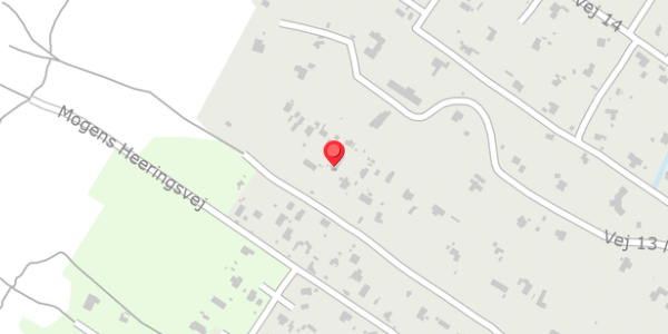 Trafikstøjkort på Ericavej 30, 4560 Vig