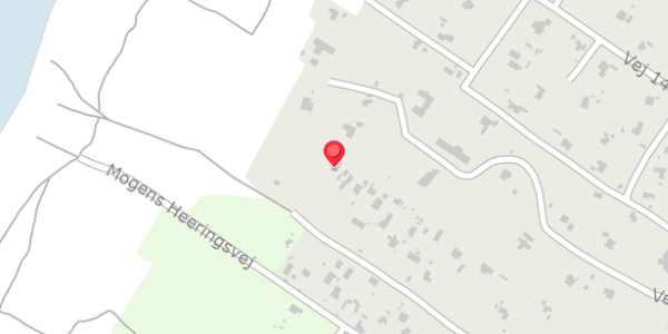 Trafikstøjkort på Ericavej 40, 4560 Vig