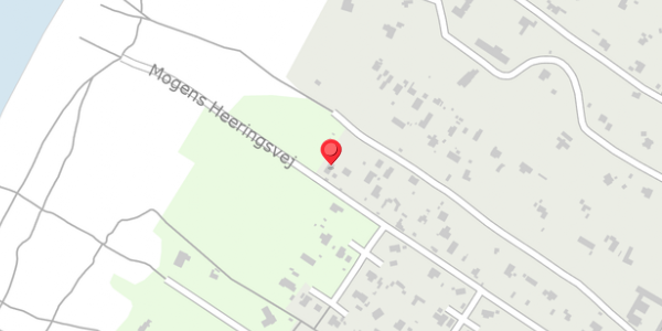 Trafikstøjkort på Ericavej 43, 4560 Vig
