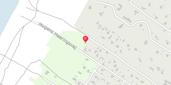 Trafikstøjkort på Ericavej 45, 4560 Vig