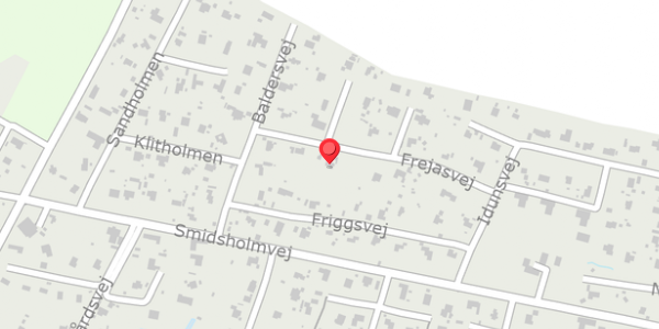 Trafikstøjkort på Frejasvej 4, . , 4560 Vig