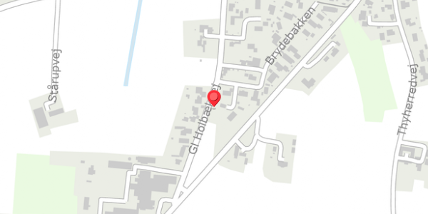 Trafikstøjkort på Gl Holbækvej 25, 4500 Nykøbing Sj