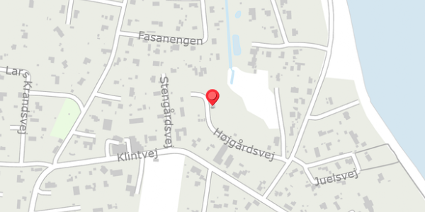 Trafikstøjkort på Højgårdsvej 4, 4500 Nykøbing Sj