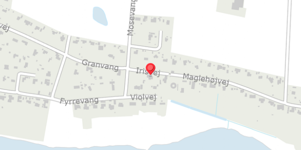 Trafikstøjkort på Irisvej 4, 4560 Vig