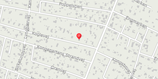 Trafikstøjkort på Koglevej 6, . , 4560 Vig