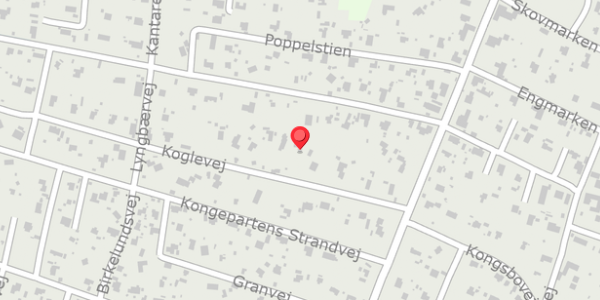 Trafikstøjkort på Koglevej 10, . , 4560 Vig