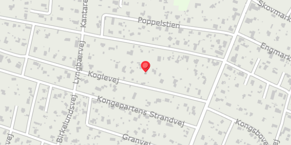 Trafikstøjkort på Koglevej 12, . , 4560 Vig