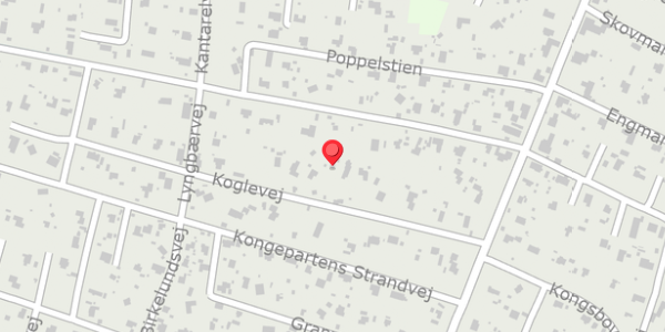 Trafikstøjkort på Koglevej 14, . , 4560 Vig