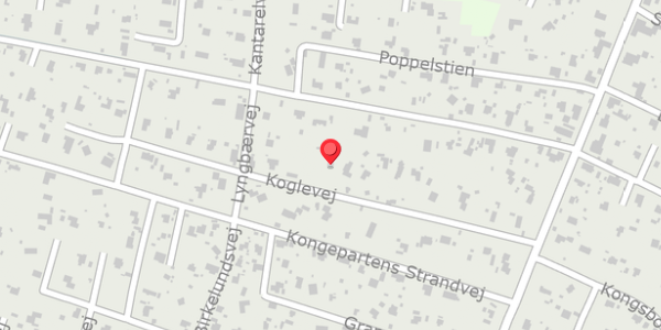 Trafikstøjkort på Koglevej 20, . , 4560 Vig