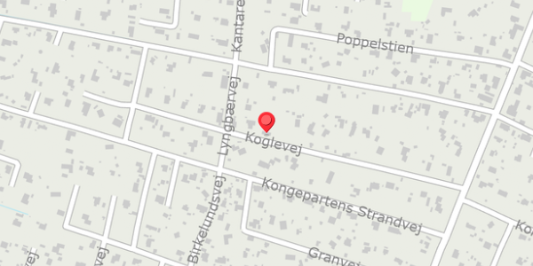 Trafikstøjkort på Koglevej 22, . , 4560 Vig