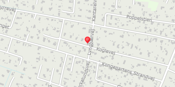 Trafikstøjkort på Koglevej 26, . , 4560 Vig