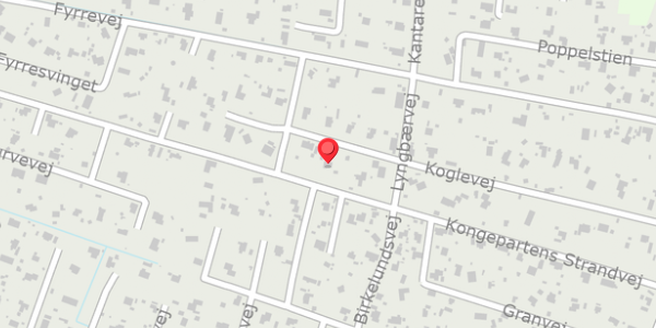Trafikstøjkort på Koglevej 27, . , 4560 Vig