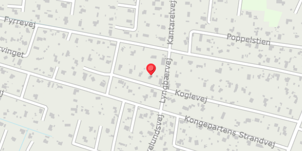 Trafikstøjkort på Koglevej 28, . , 4560 Vig