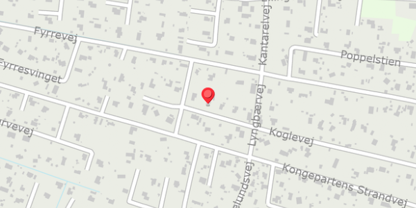 Trafikstøjkort på Koglevej 32, . , 4560 Vig