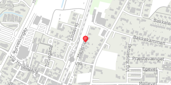 Trafikstøjkort på Mejerivej 12, . , 4560 Vig