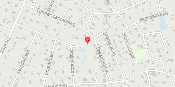 Trafikstøjkort på Moselodden 17, 4500 Nykøbing Sj