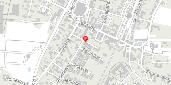 Trafikstøjkort på Pendulet 11, 4560 Vig