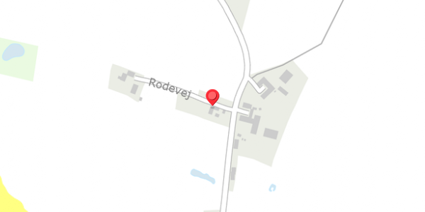 Trafikstøjkort på Rodevej 10, . , 4560 Vig