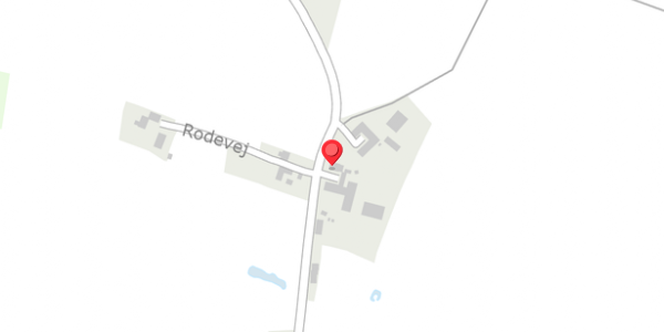 Trafikstøjkort på Rodevej 13, 4560 Vig