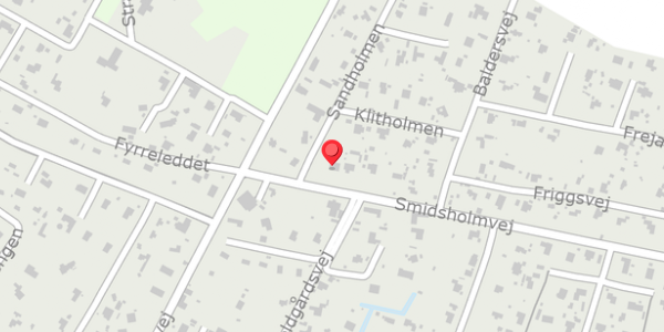 Trafikstøjkort på Sandholmen 2, . , 4560 Vig