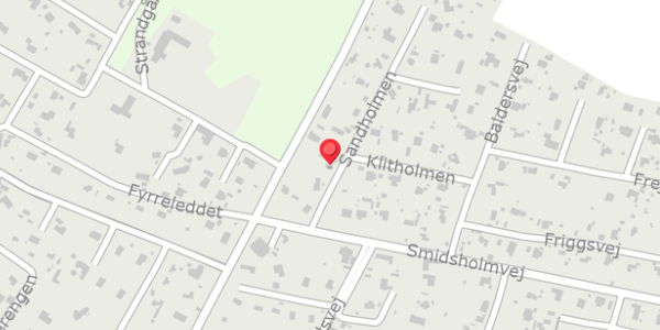 Trafikstøjkort på Sandholmen 5, . , 4560 Vig