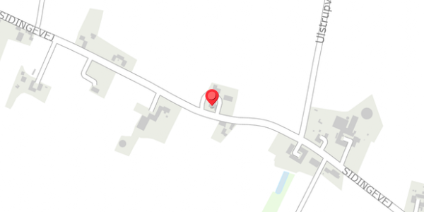 Trafikstøjkort på Sidingevej 21, 4560 Vig