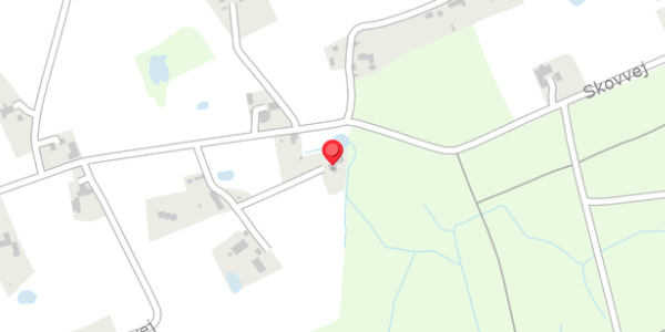 Trafikstøjkort på Skovvej 12, 4500 Nykøbing Sj
