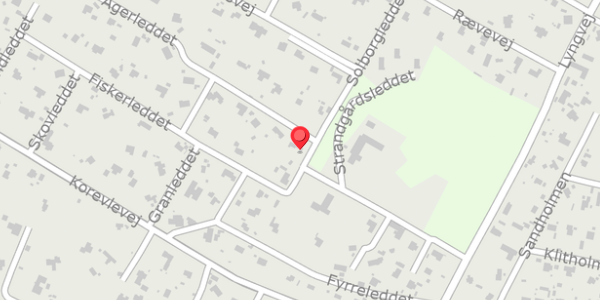 Trafikstøjkort på Solborgleddet 1A, 4560 Vig