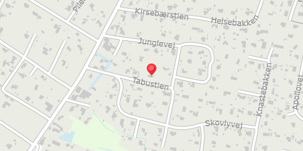 Trafikstøjkort på Tabustien 3, 4560 Vig