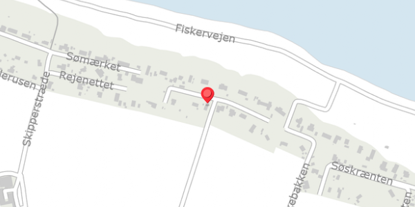 Trafikstøjkort på Tornbjergvej 1, 4500 Nykøbing Sj