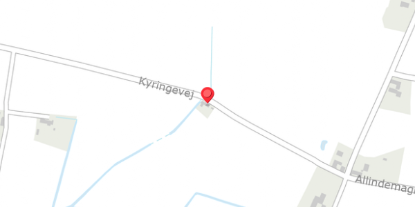 Trafikstøjkort på Kyringevej 11, . , 4100 Ringsted
